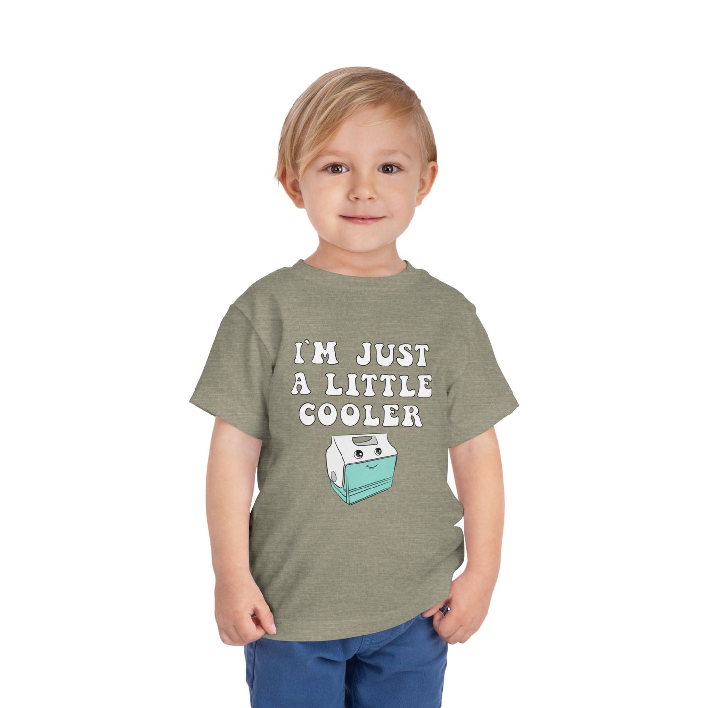 Toddler T-Shirt - I'm Just a Little Cooler | Cute Kids Tee, Summer Apparel, Birthday Gift, Fun Graphic Shirt, Playtime Outfit