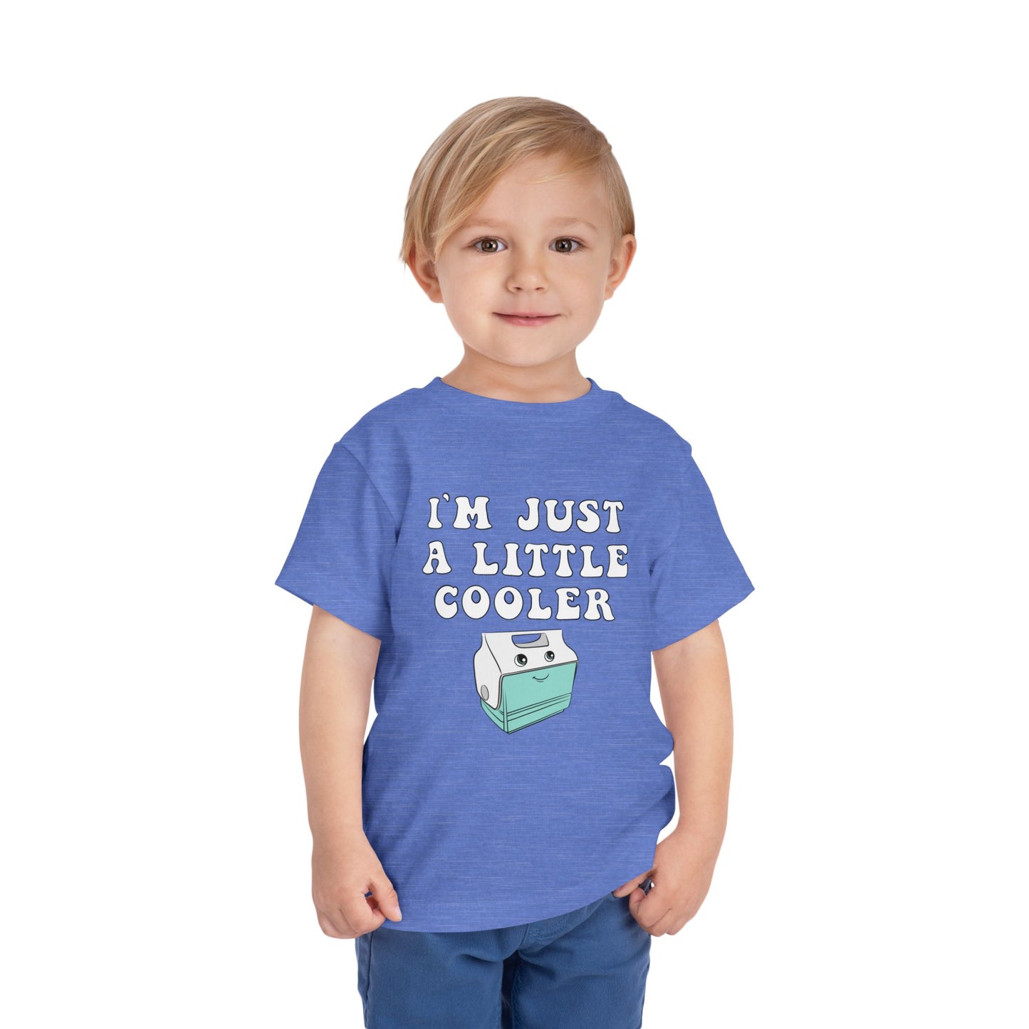 Toddler T-Shirt - I'm Just a Little Cooler | Cute Kids Tee, Summer Apparel, Birthday Gift, Fun Graphic Shirt, Playtime Outfit