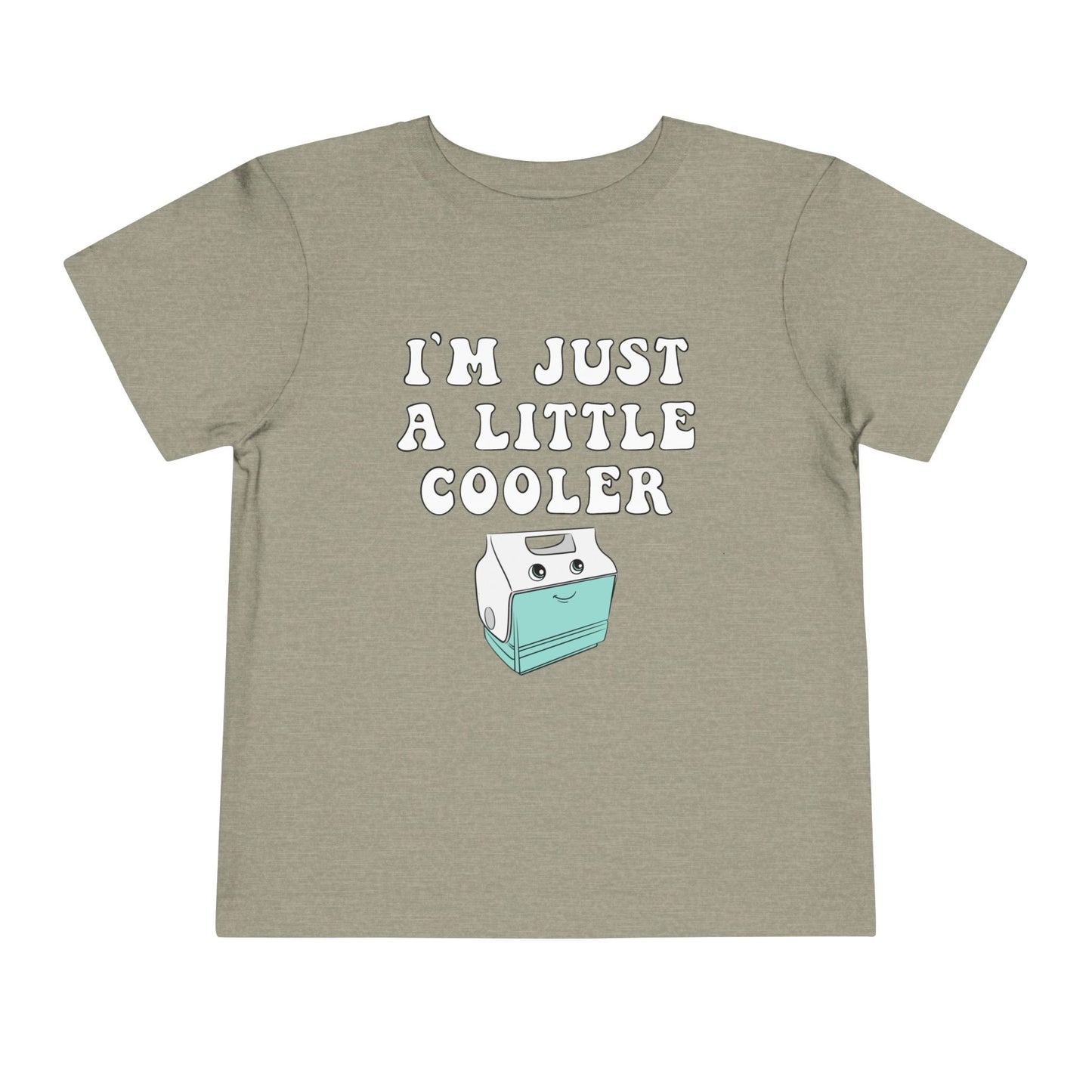 Toddler T-Shirt - I'm Just a Little Cooler | Cute Kids Tee, Summer Apparel, Birthday Gift, Fun Graphic Shirt, Playtime Outfit