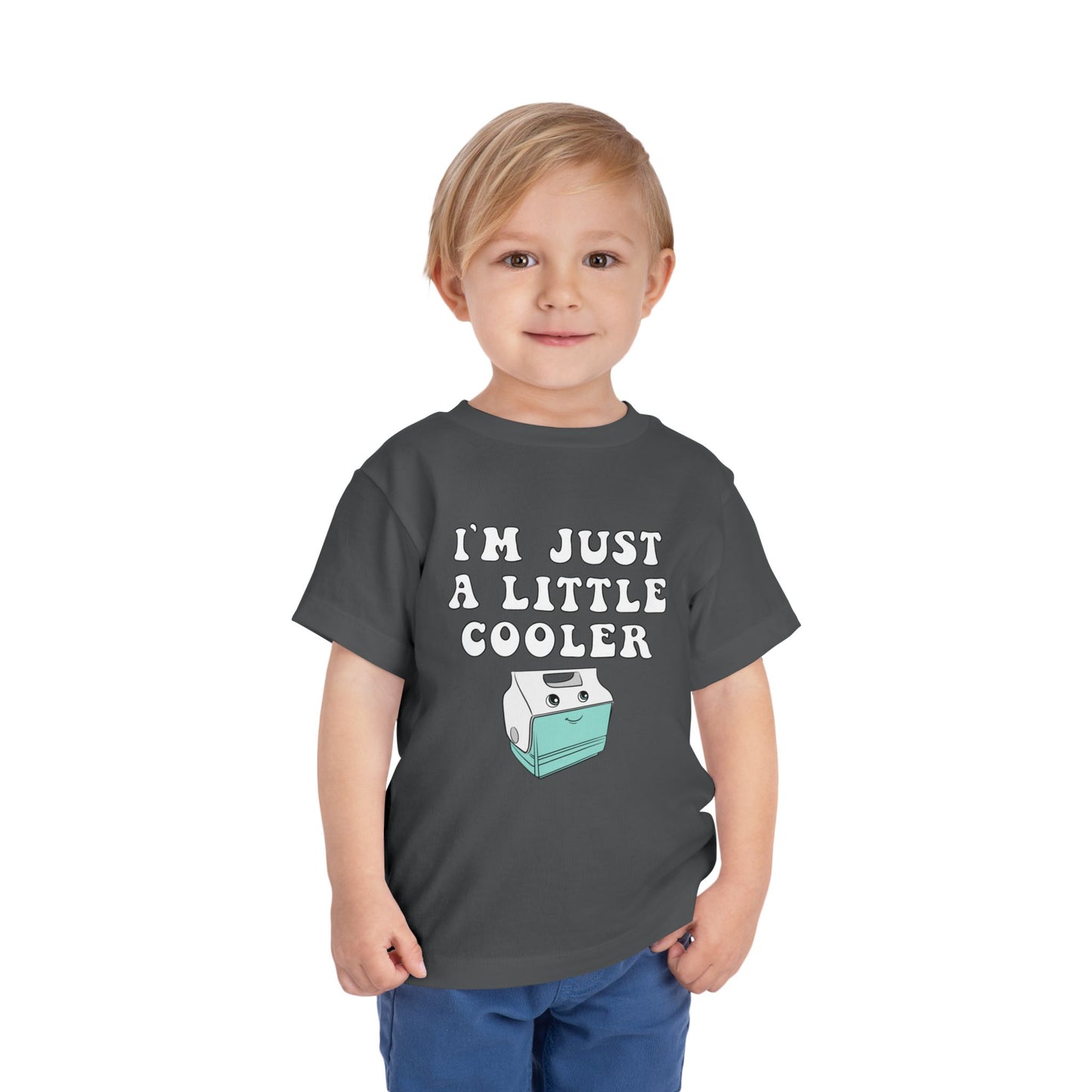 Toddler T-Shirt - I'm Just a Little Cooler | Cute Kids Tee, Summer Apparel, Birthday Gift, Fun Graphic Shirt, Playtime Outfit