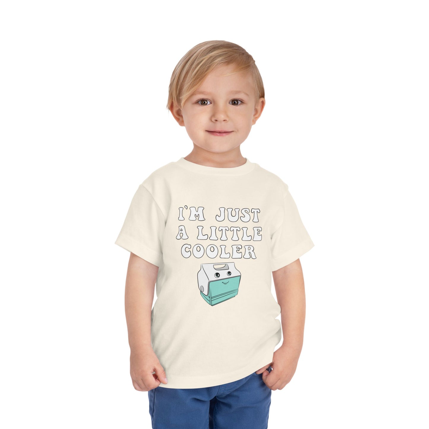 Toddler T-Shirt - I'm Just a Little Cooler | Cute Kids Tee, Summer Apparel, Birthday Gift, Fun Graphic Shirt, Playtime Outfit