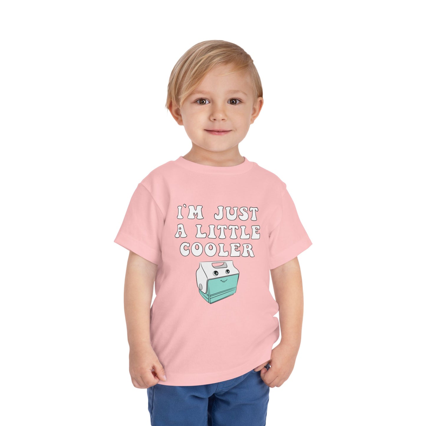 Toddler T-Shirt - I'm Just a Little Cooler | Cute Kids Tee, Summer Apparel, Birthday Gift, Fun Graphic Shirt, Playtime Outfit