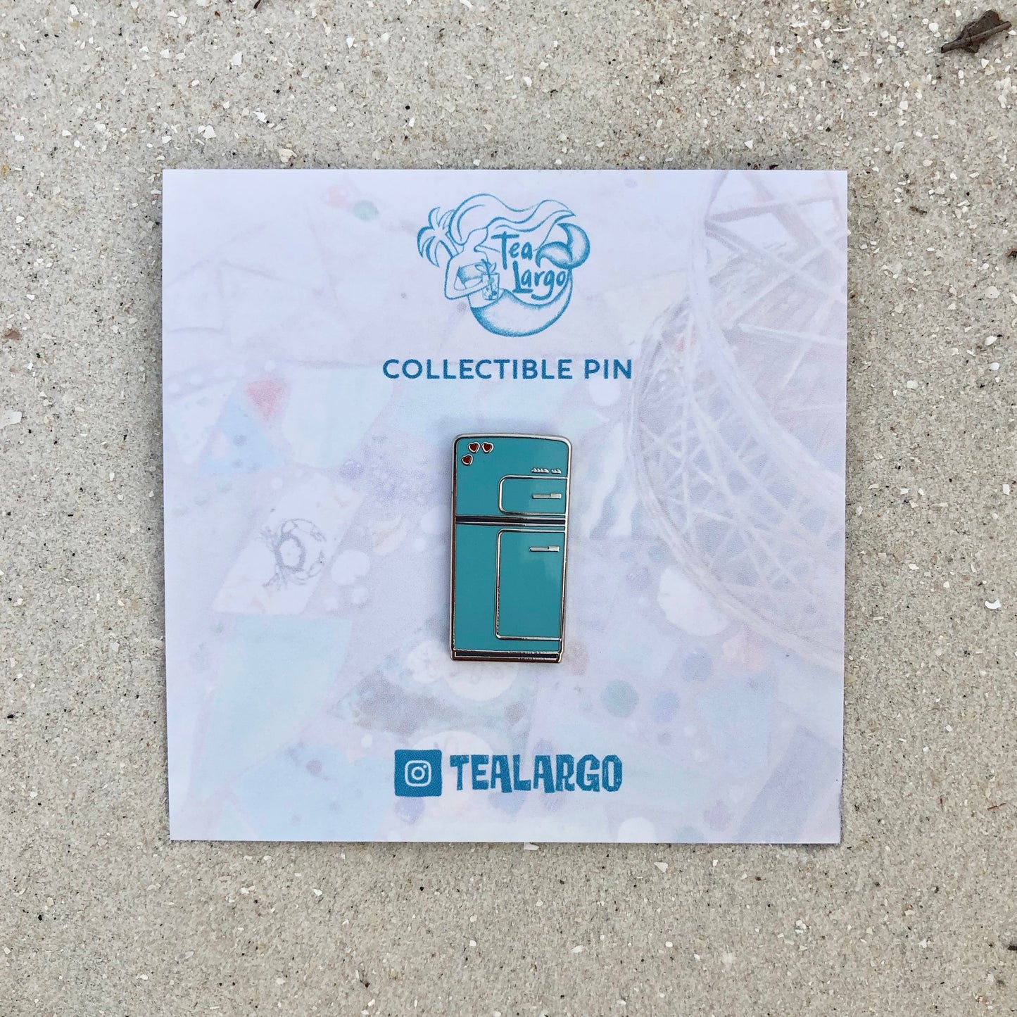 Retro Fridge Collectible Enamel Pin