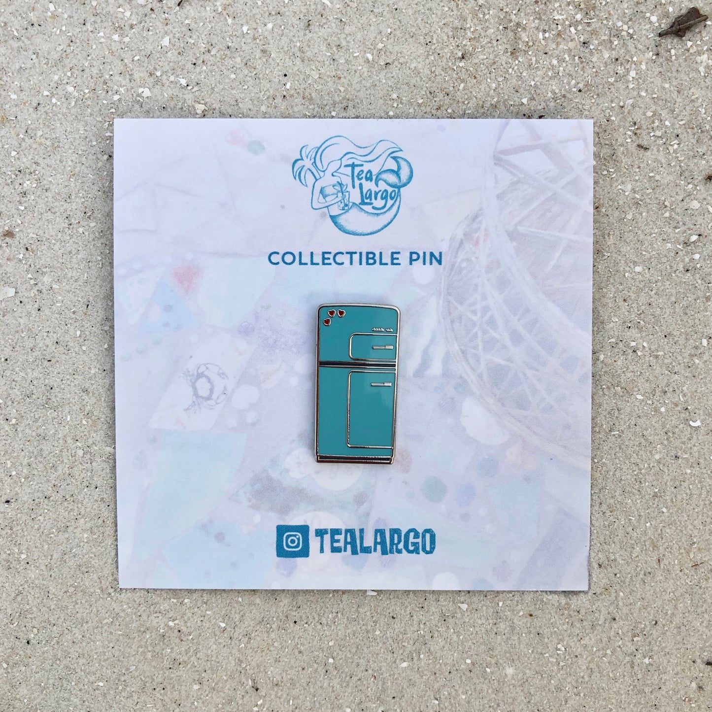 Retro Fridge Collectible Enamel Pin
