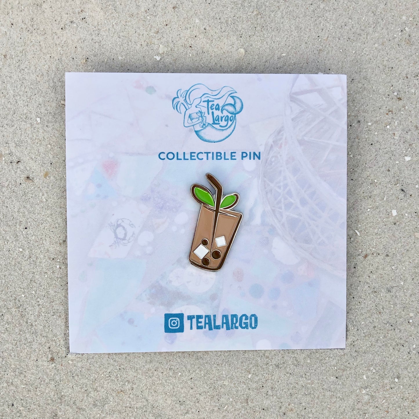Chai Latte Enamel Pin