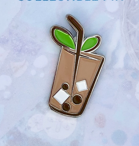 Chai Latte Enamel Pin