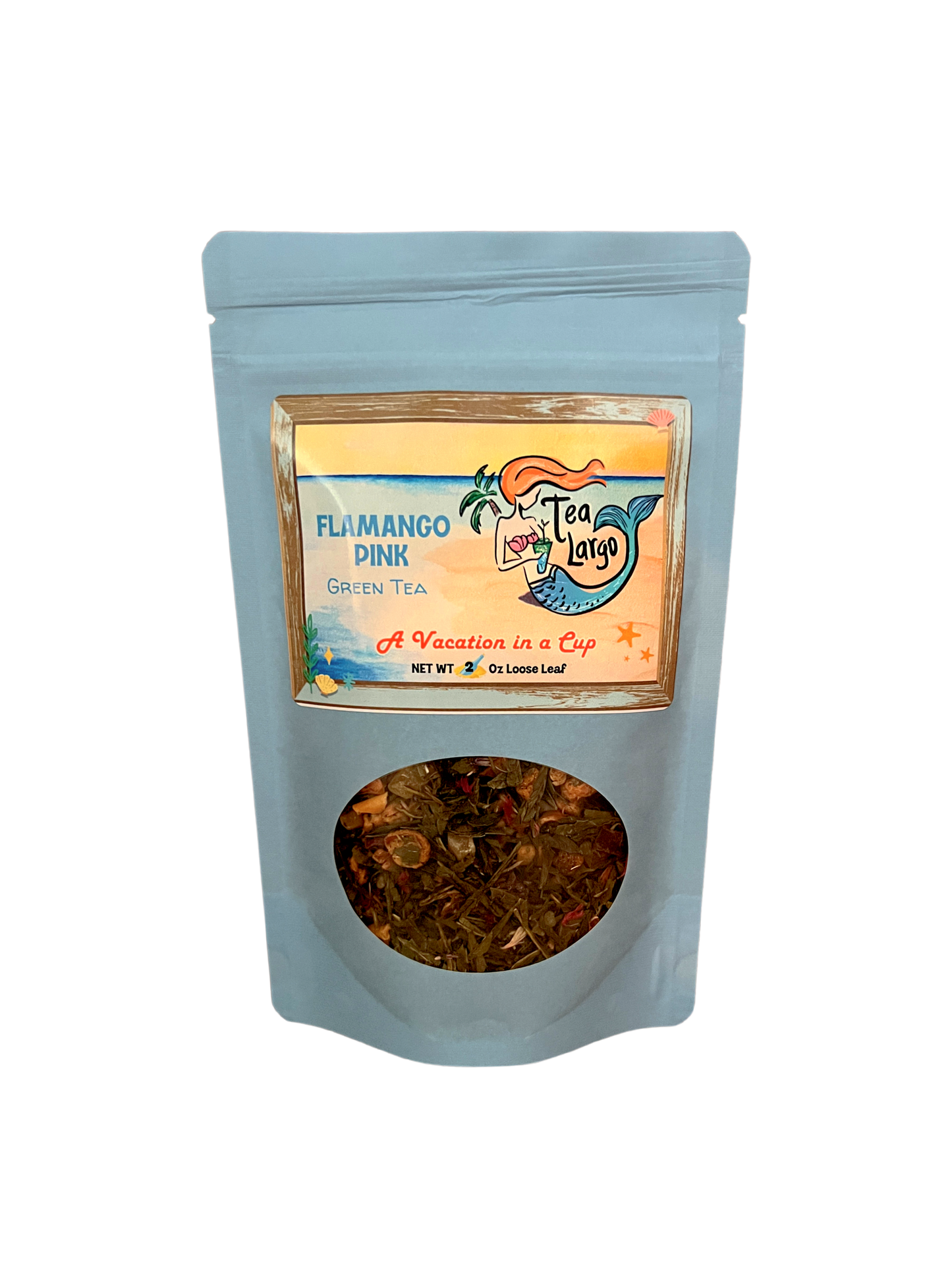 Flamango Pink Green Tea