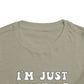 Toddler T-Shirt - I'm Just a Little Cooler | Cute Kids Tee, Summer Apparel, Birthday Gift, Fun Graphic Shirt, Playtime Outfit